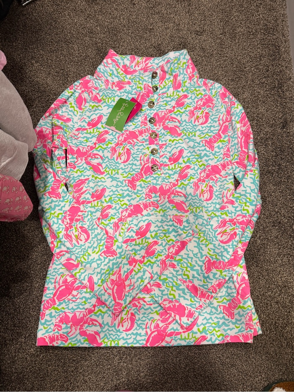 Lilly Pulitzer Lobstah roll popover